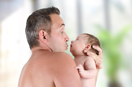 Vater und Kind