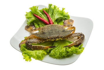 Raw crab