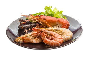 Giant Freshwater Prawn and king prawns