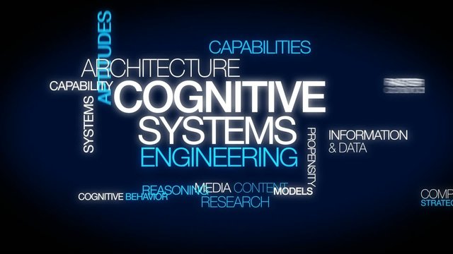 Cognitive systems engineering architecture words tag cloud