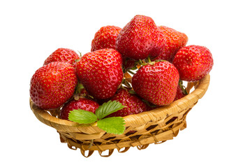 Strawberry in the bowl