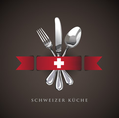 Swiss Restaurant Catering Gastroservice Logo