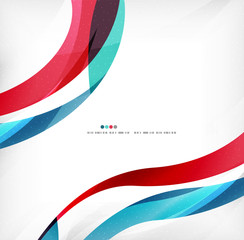 Business wave corporate background