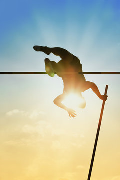 Pole Vault Back Light