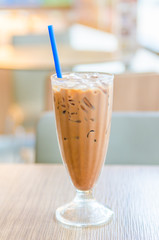 Iced mocha coffee