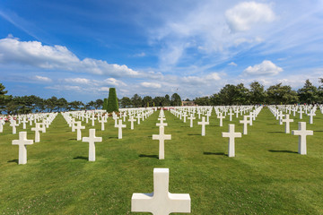 Amerikansk gravplass ved Omaha Beach