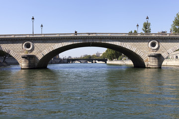 Fototapeta premium Seine river, Paris, France.