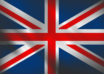 England waving flag vector