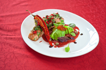 baked salmon