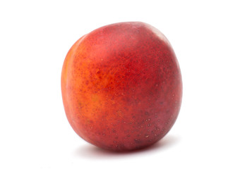 ripe plum isolated