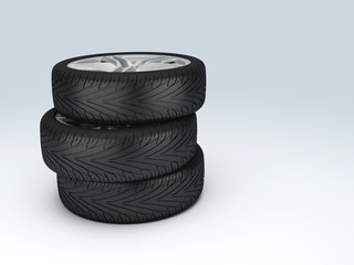 Car Wheel. Concept design