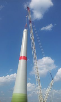 Windradbau