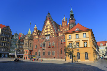 Naklejka na ściany i meble Wrocław - Old city