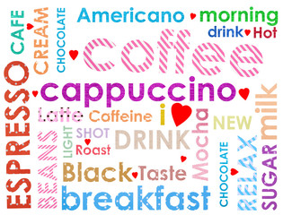 Fototapeta premium sorts of coffe