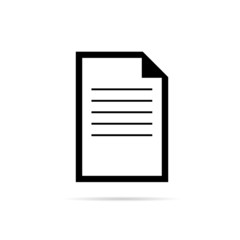 document icon vector illustration