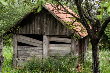 Abandoned barn