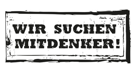 wir suchen mitdenkende 3107