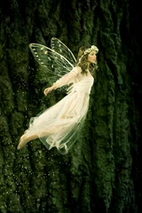 Fotobehang Flying fairy © Cisek Ciesielski