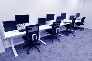 Computer lab room