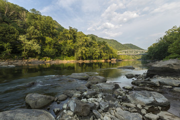 Fototapeta na wymiar New River Scenic