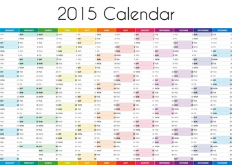 2015 Calendar - ENGLISH VERSION