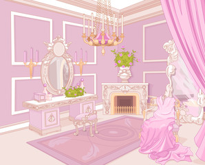 Princess dressing room