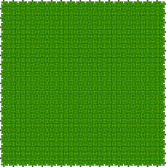 パズル　緑　背景