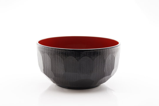 Japanese Bowl On The White Background