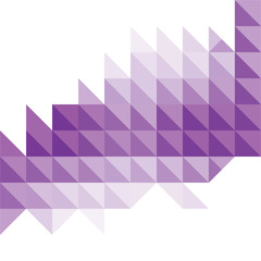 creative triangular pattern banner design background vector