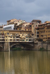 Florenz, Dom, Ponte Vecchio, Brücke, Gold, alt, Italien