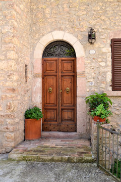Italienische Haust&uuml;r