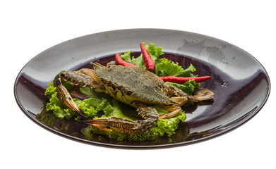 Raw crab