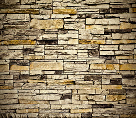 Background of stone wall texture photo