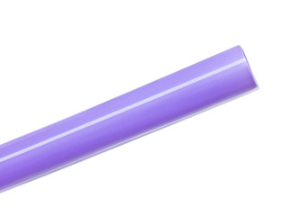 Purple straw