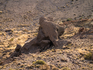 Felsbrocken am Vulkan Teide auf Teneriffa