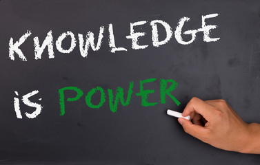 knowledge is power