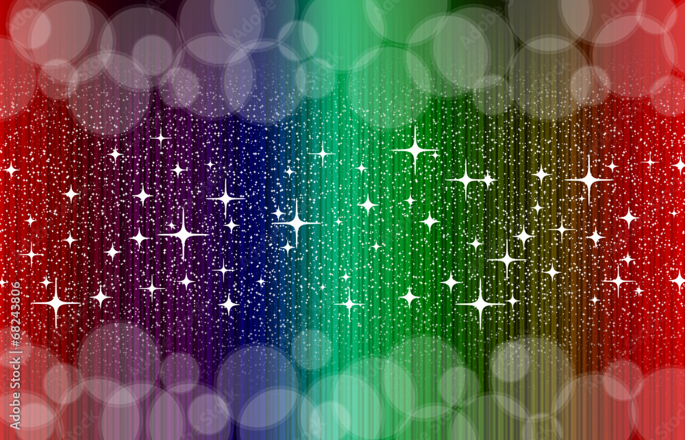 Wall mural abstract background with bokeh