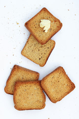Toast and butter