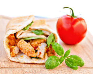 Chicken wrap