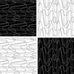 abstract wave repeat pattern