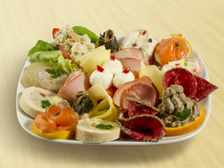 Restaurant event menu