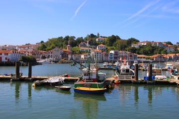 Le port de Saint-Jean de Luz, Pays Basque