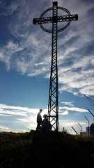 Tramonto sul monte Lesima