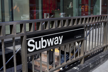 NYC Subway Entrance