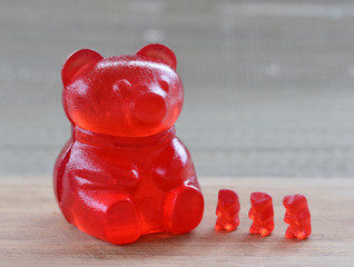 Giant gummy bear.