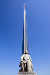 astronautics monument, Moscow, Russia