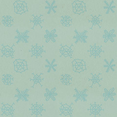Seamless Christmas pattern on paper texture