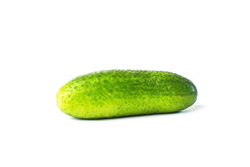 Cucumber vegetable isolated on white background
