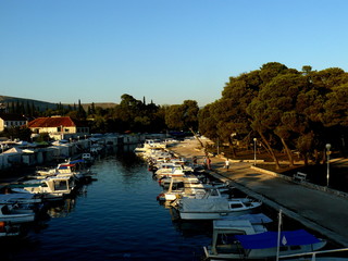 Fototapeta na wymiar Croatian Harbor
