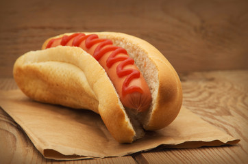 Tasty hot dog